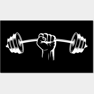 Weight lifting Posters and Art